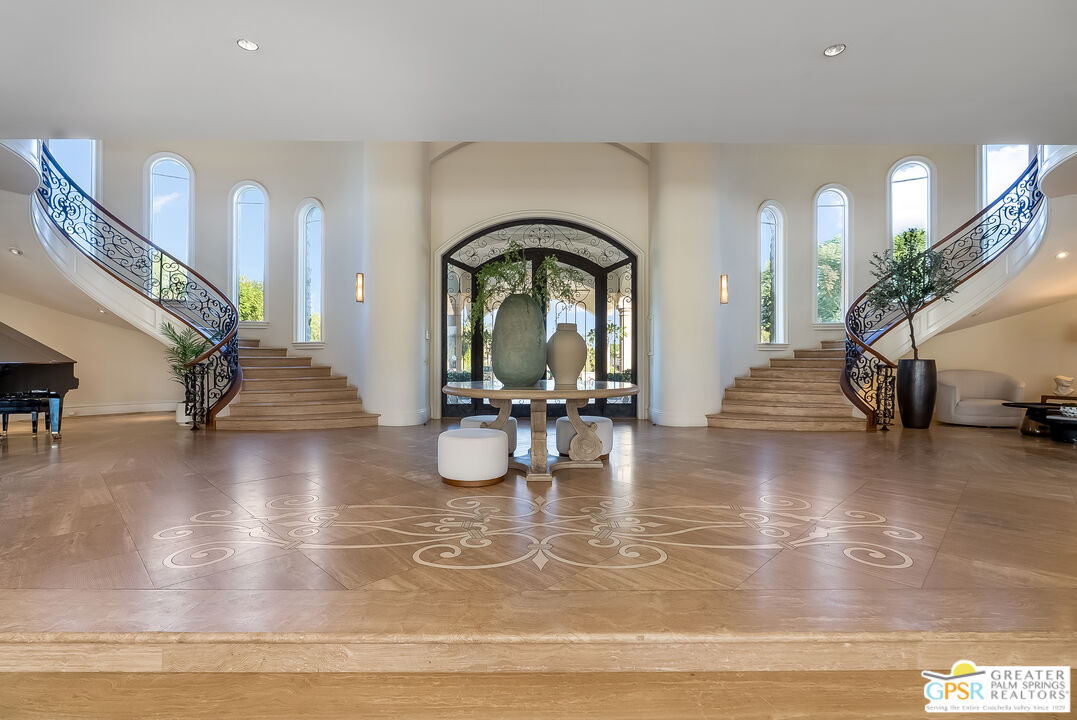 1 St Petersburg Court Rancho Mirage, CA 92270 - Photo 19 of 73 a view of living room with furniture and kitchen view
