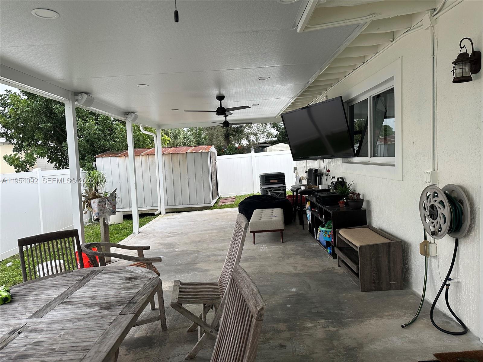 5700 Southwest 54th Terrace Davie, FL 33314 - Photo 44 of 49 a view of a porch with furniture