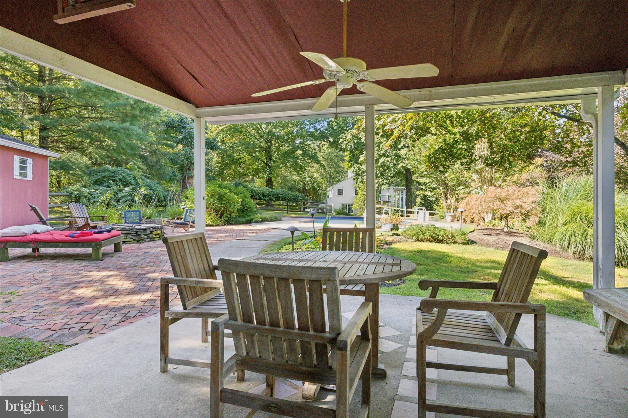 4104 Tinker Hill Road Phoenixville, PA 19460 - Photo 13 of 63 a view of a dining room with furniture window and outside view