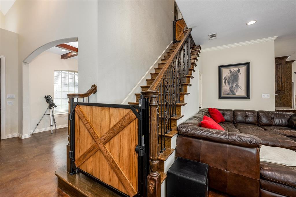 5033 Brook Lane Anna, TX 75409 - Photo 17 of 35 a living room with furniture