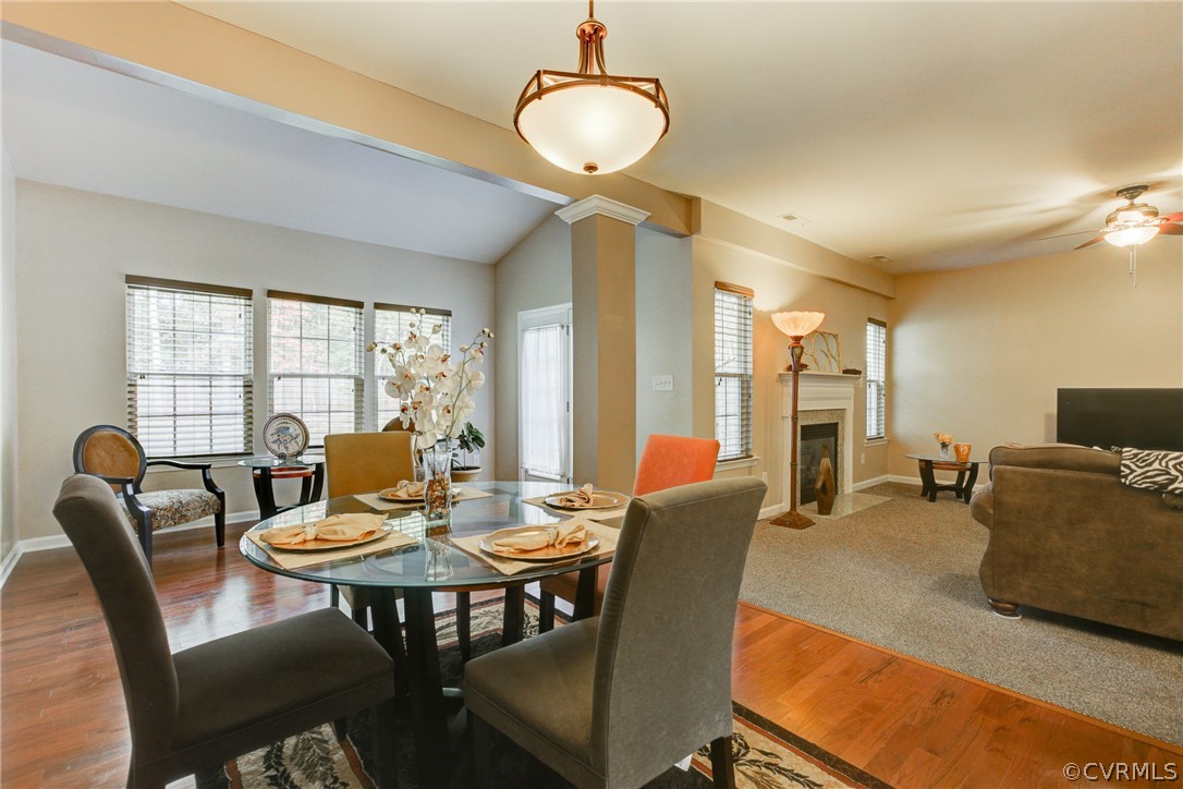 3602 Avocado Drive Midlothian, VA 23112 - Photo 13 of 39 a view of a dining room with furniture window and outside view