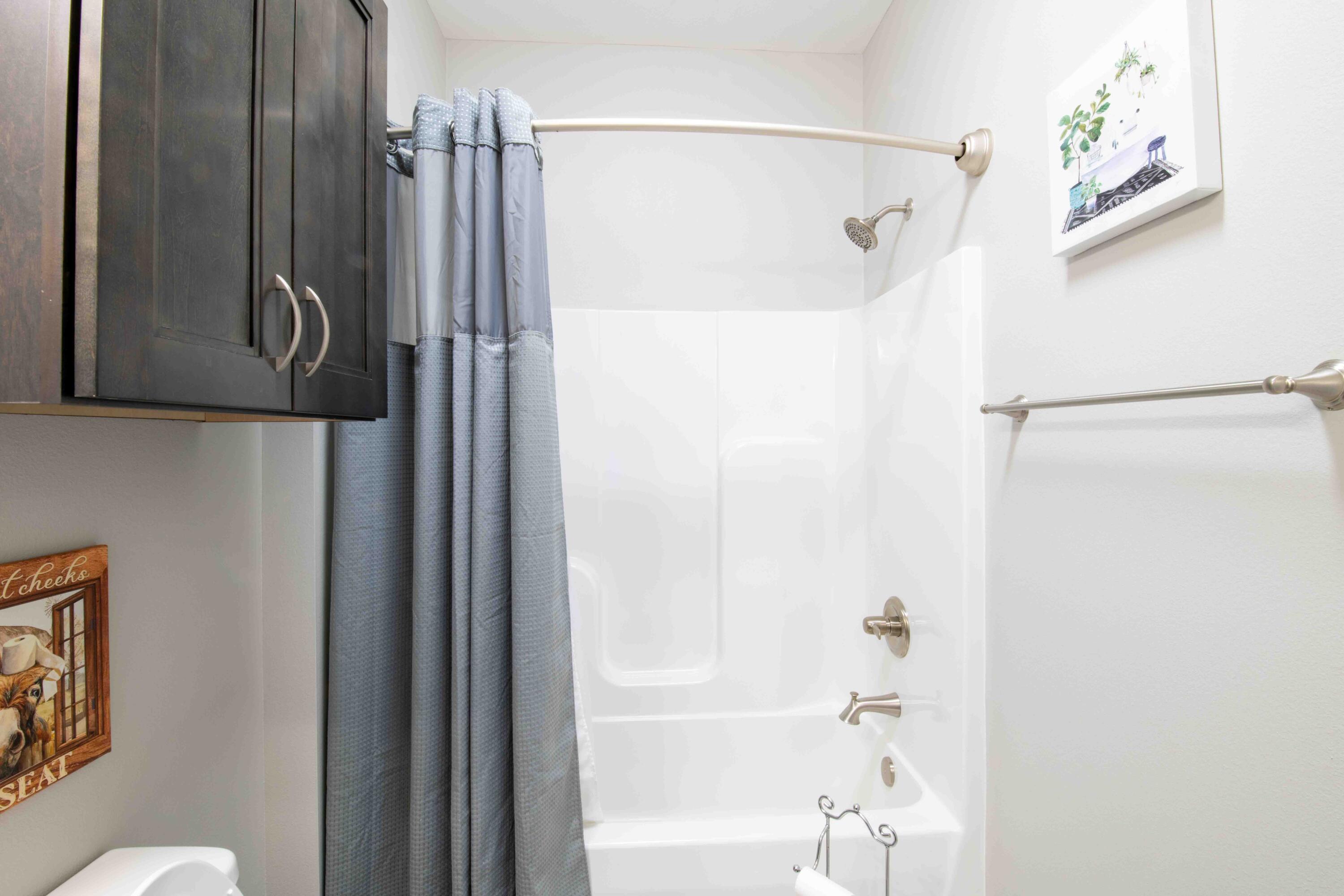 6249 Highway 4 Baker, FL 32531 - Photo 15 of 37 a bathroom with a shower and a mirror