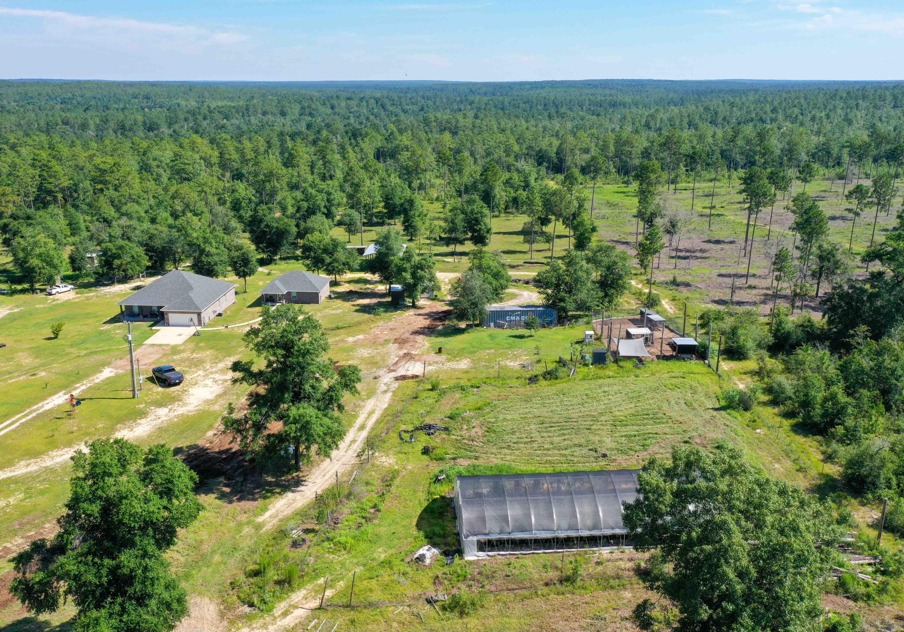 6249 Highway 4 Baker, FL 32531 - Photo 37 of 37 a view of a lake with houses