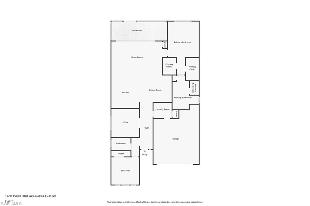 12391 Purple Ficus Way Naples, FL 34120 - Photo 47 of 47 a picture of floor plan