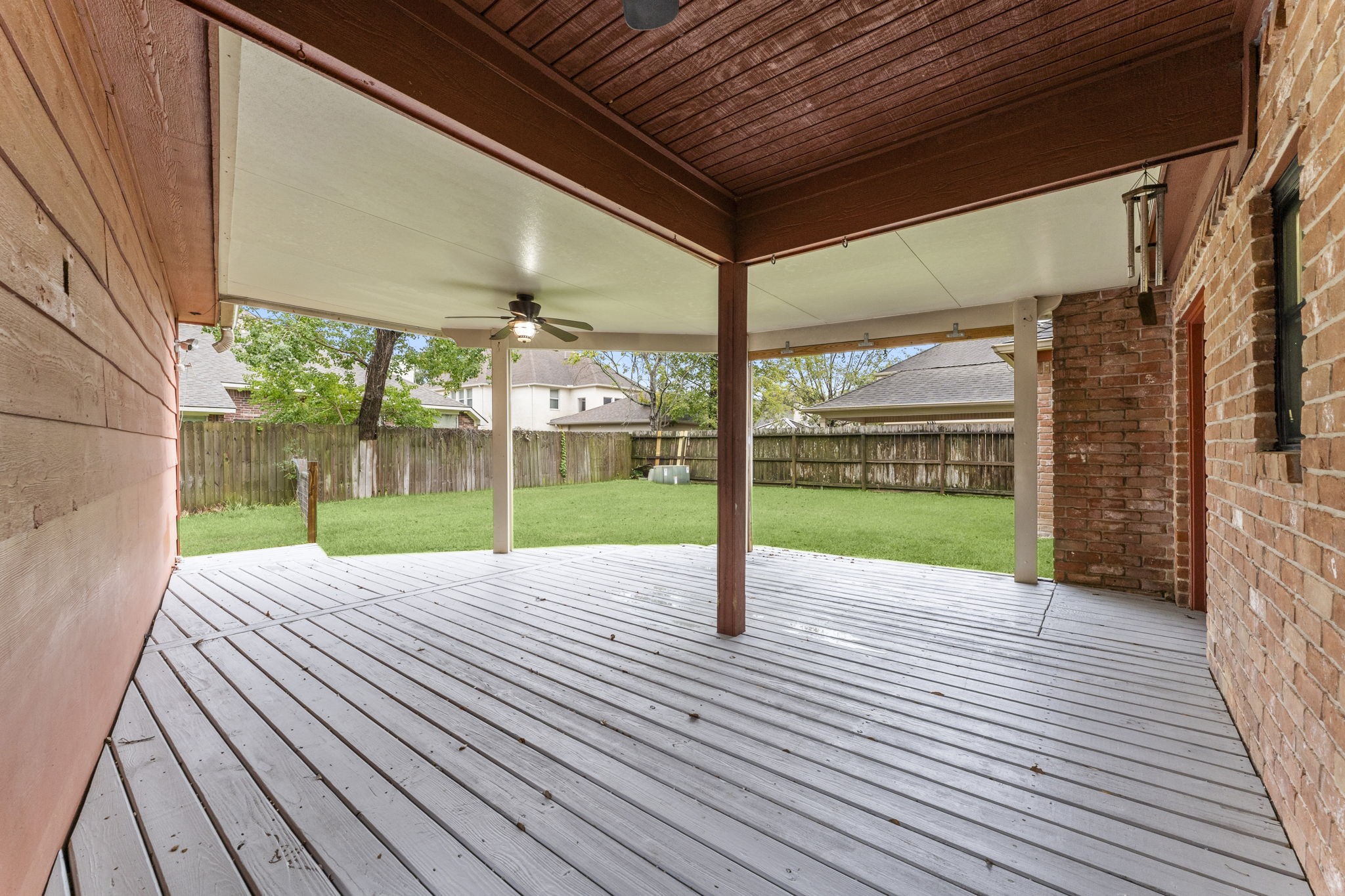 6415 Singing Creek Lane Spring, TX 77379 - Photo 27 of 29 This outdoor space is perfect for entertaining or just relaxing after a long day.