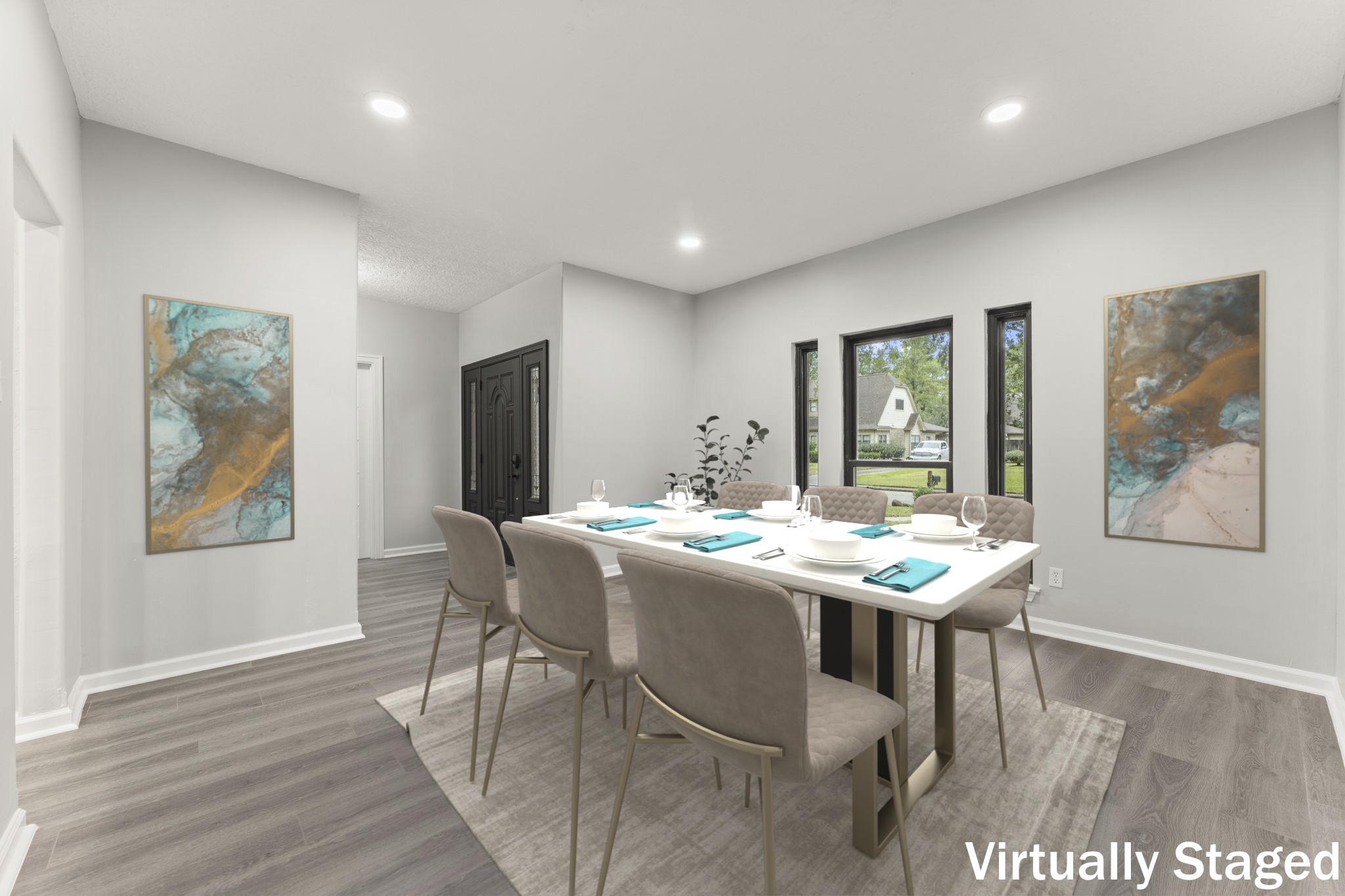 6415 Singing Creek Lane Spring, TX 77379 - Photo 4 of 34 The expansive dining room has plenty of space for a table that seats the whole family!