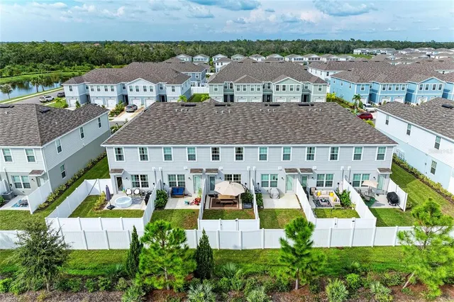 a view of a green field