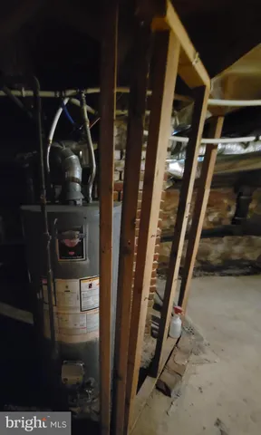 a view of storage and utility room