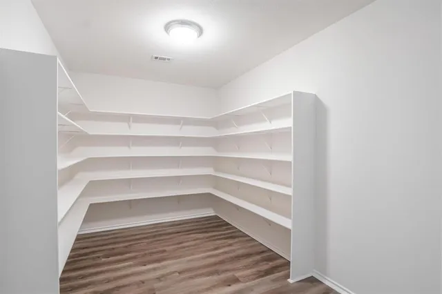 a view of a room with shelf