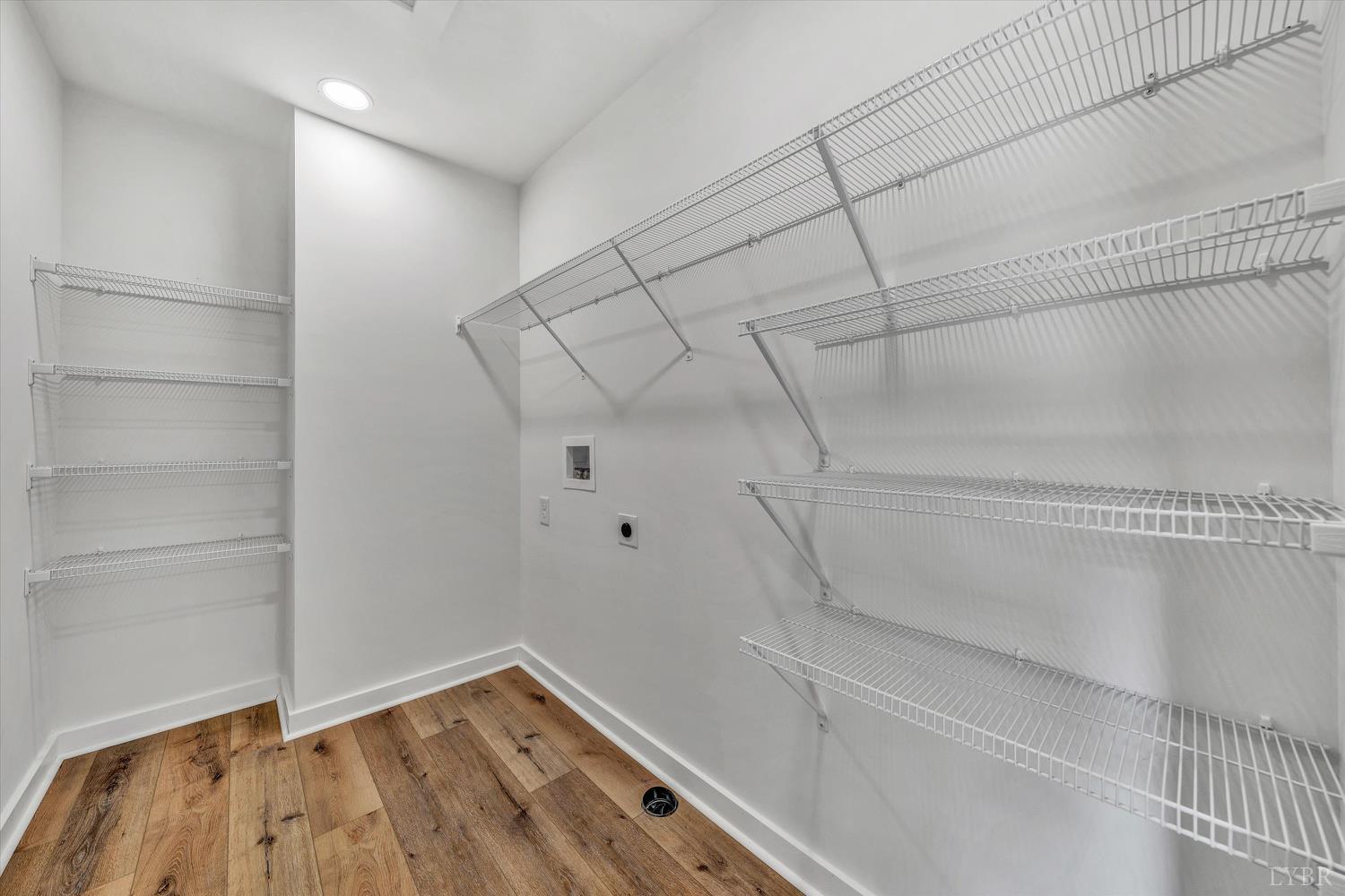 1484 White House Road Moneta, VA 24121 - Photo 22 of 27 a view of a room with racks on the wall