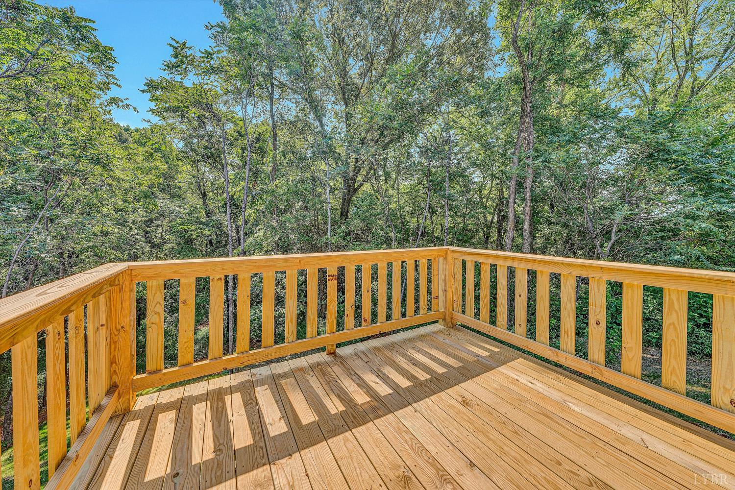 1484 White House Road Moneta, VA 24121 - Photo 26 of 27 a view of wooden balcony
