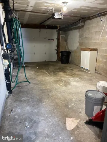 a view of storage and utility room