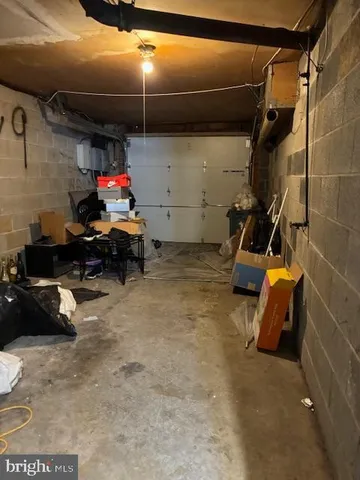 a room with storage and utility