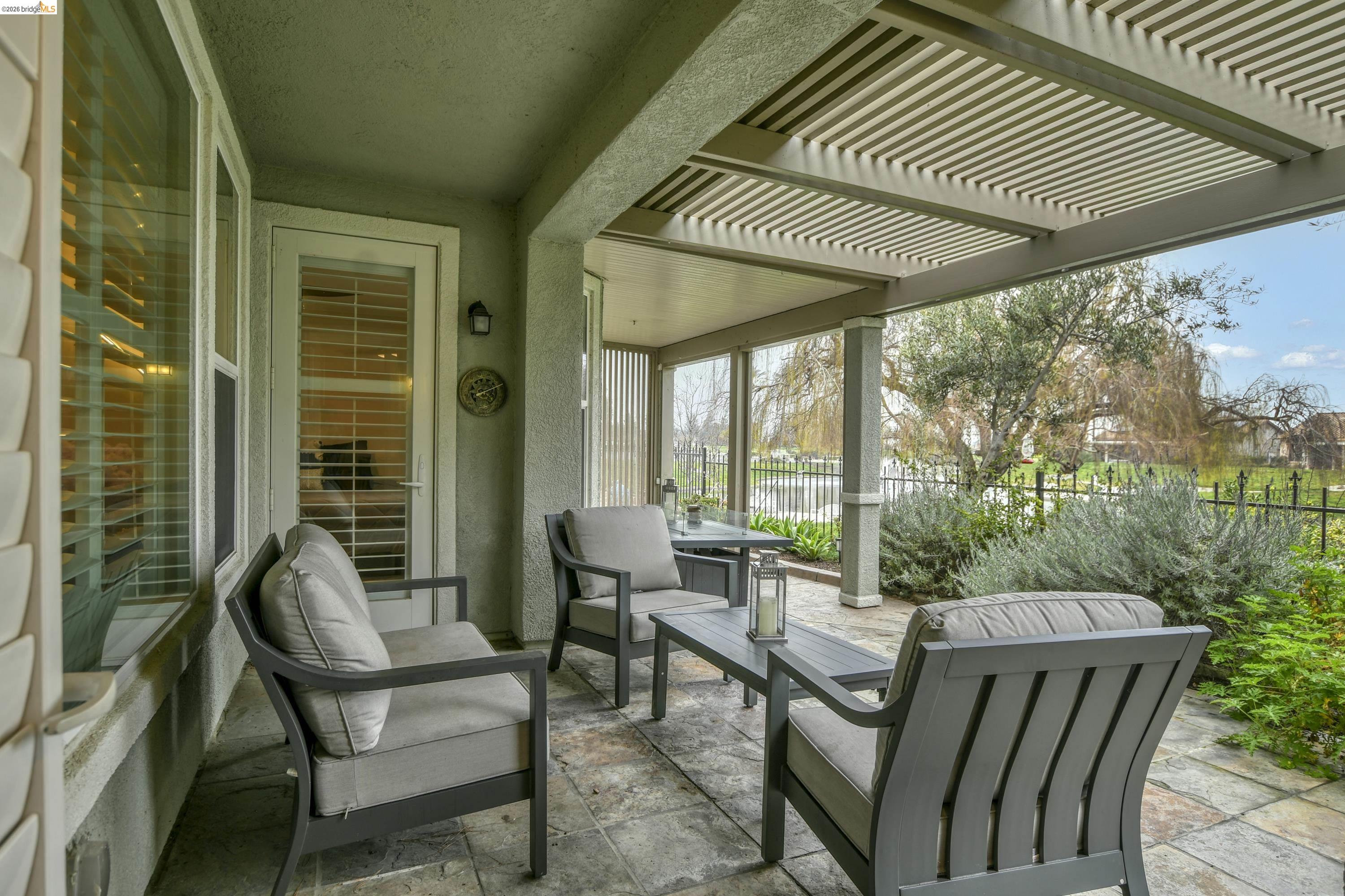 342 Desert Forest Court Rio Vista, CA 94571 - Photo 34 of 40 View of patio featuring a pergola and an outdoor living space