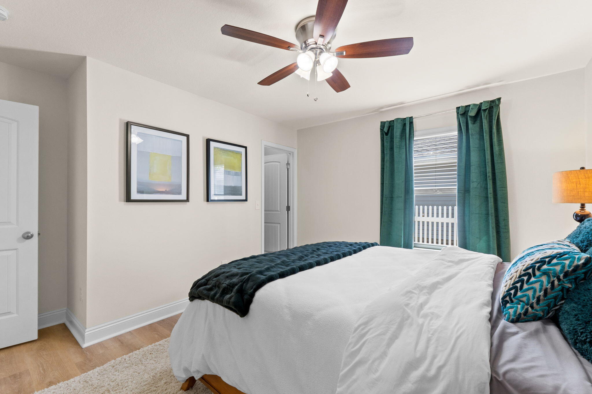 587 Fanny Ann Way Freeport, FL 32439 - Photo 43 of 78 a bedroom with a large bed and a window