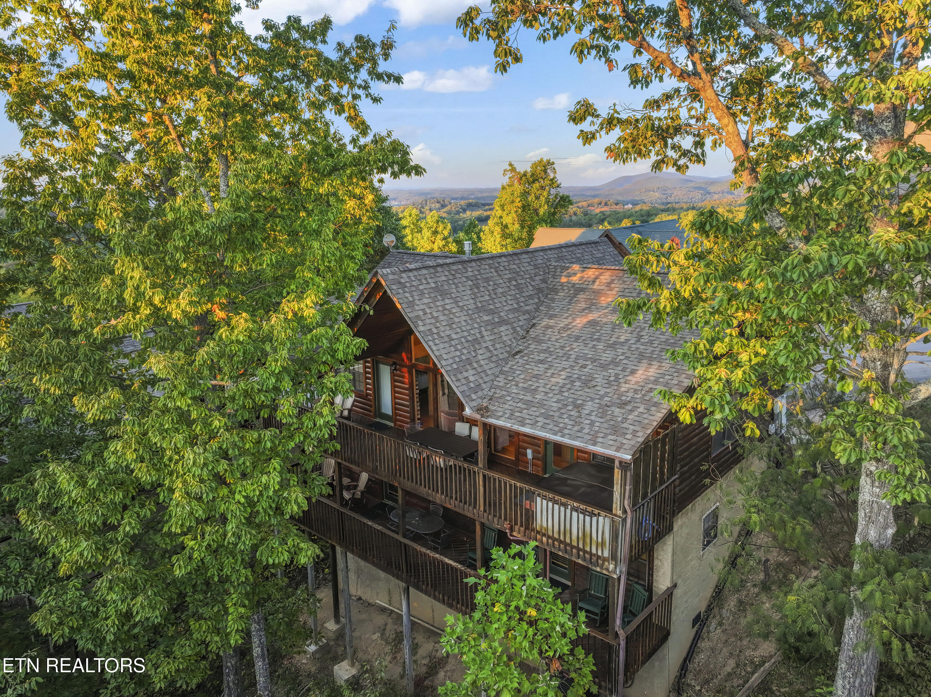 1550 Bears Den Way Sevierville, TN 37862 - Photo 16 of 55 Rear Aerial View