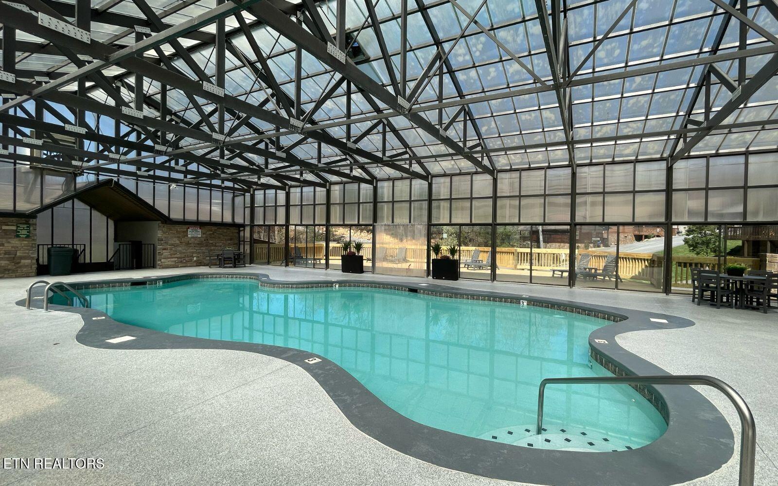 1550 Bears Den Way Sevierville, TN 37862 - Photo 44 of 55 View Enclosed Pool Area