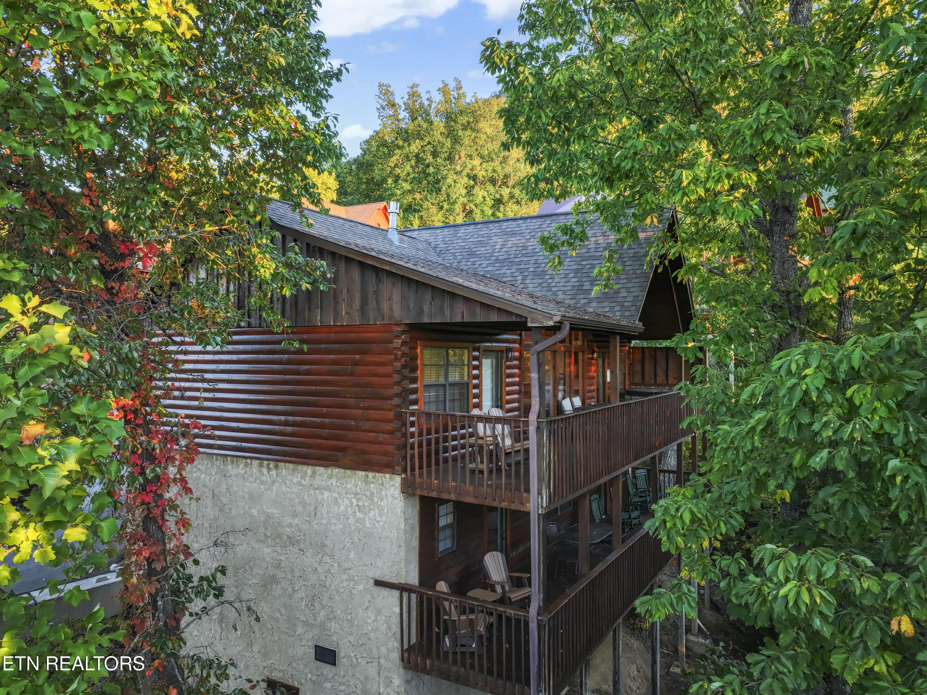 1550 Bears Den Way Sevierville, TN 37862 - Photo 51 of 55 Side Back Aerial View