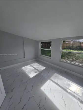 a view of empty room