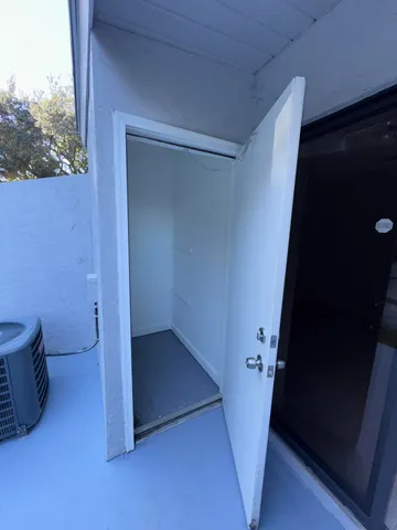 a house view with a backyard space