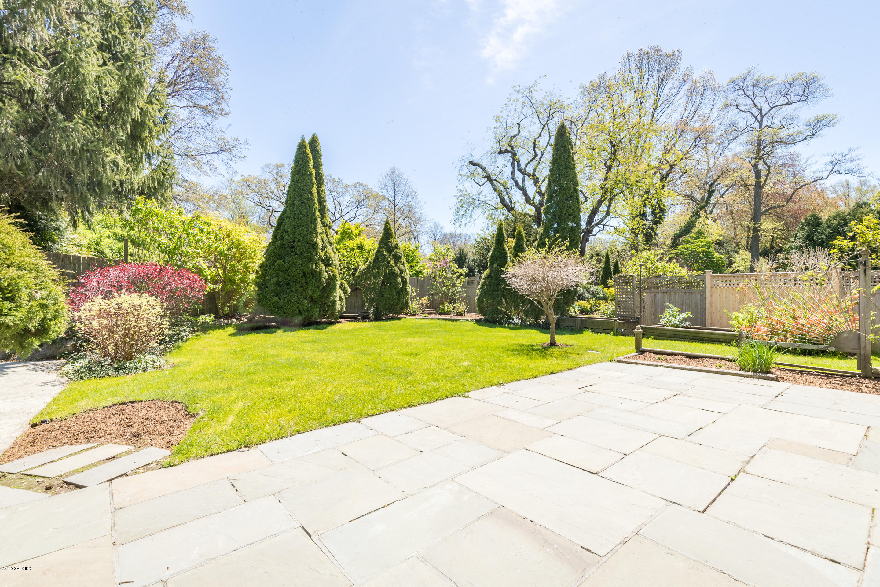 43 Druid Lane Riverside, CT 06878 - Photo 6 of 23 a view of yard with swimming pool and trees