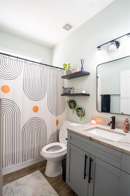 6207 Kiteridge Drive Lithia, FL 33547 - Photo 33 of 39 a bathroom with a sink a toilet and a mirror