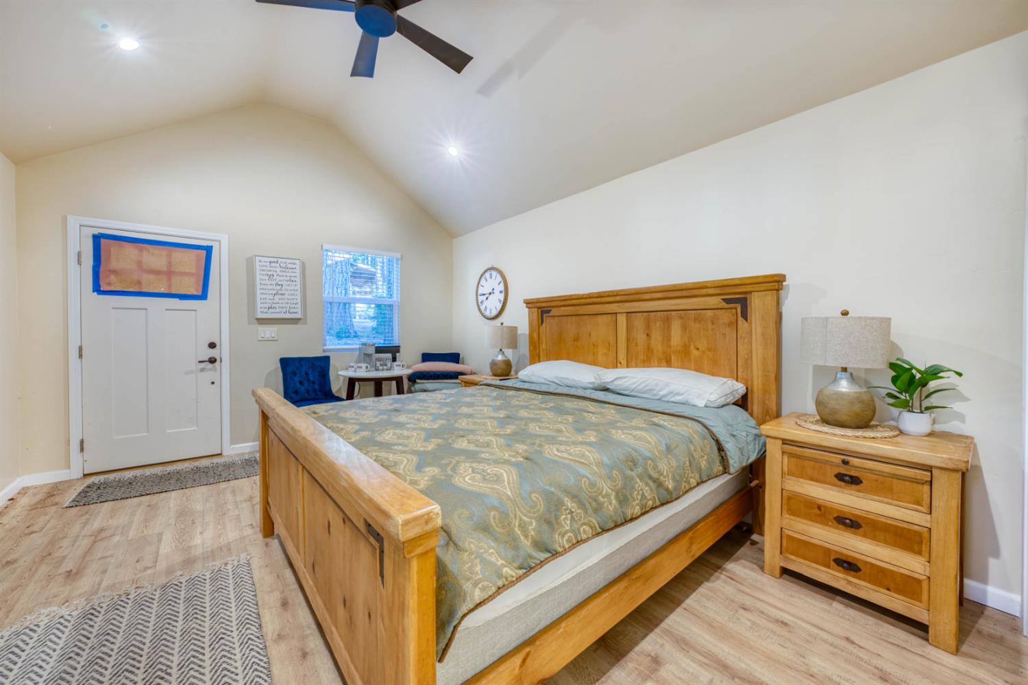 41958 North Aspen Road Shaver Lake, CA 93664 - Photo 38 of 45 a bed room with a bed and a dresser