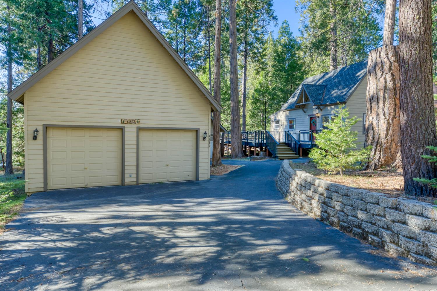 41958 North Aspen Road Shaver Lake, CA 93664 - Photo 4 of 45 a view of a house with a yard