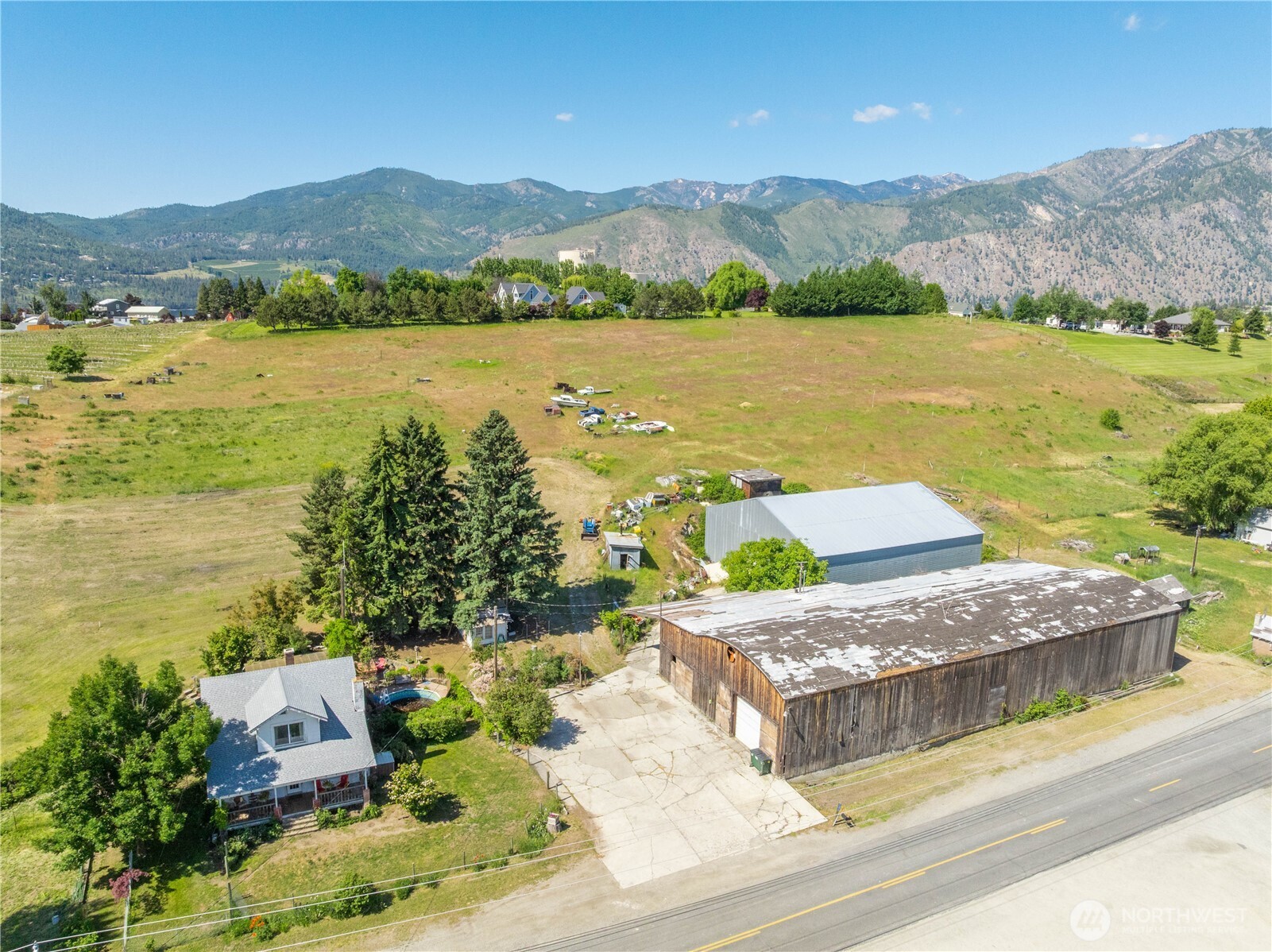 1281 Totem Pole Road Manson, WA 98831 - Photo 39 of 39 a view of a city and lake view