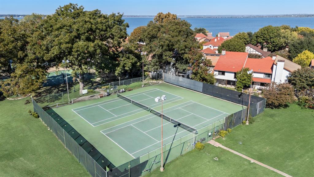 3002 Preston Court Rockwall, TX 75087 - Photo 32 of 39 a view of a tennis court