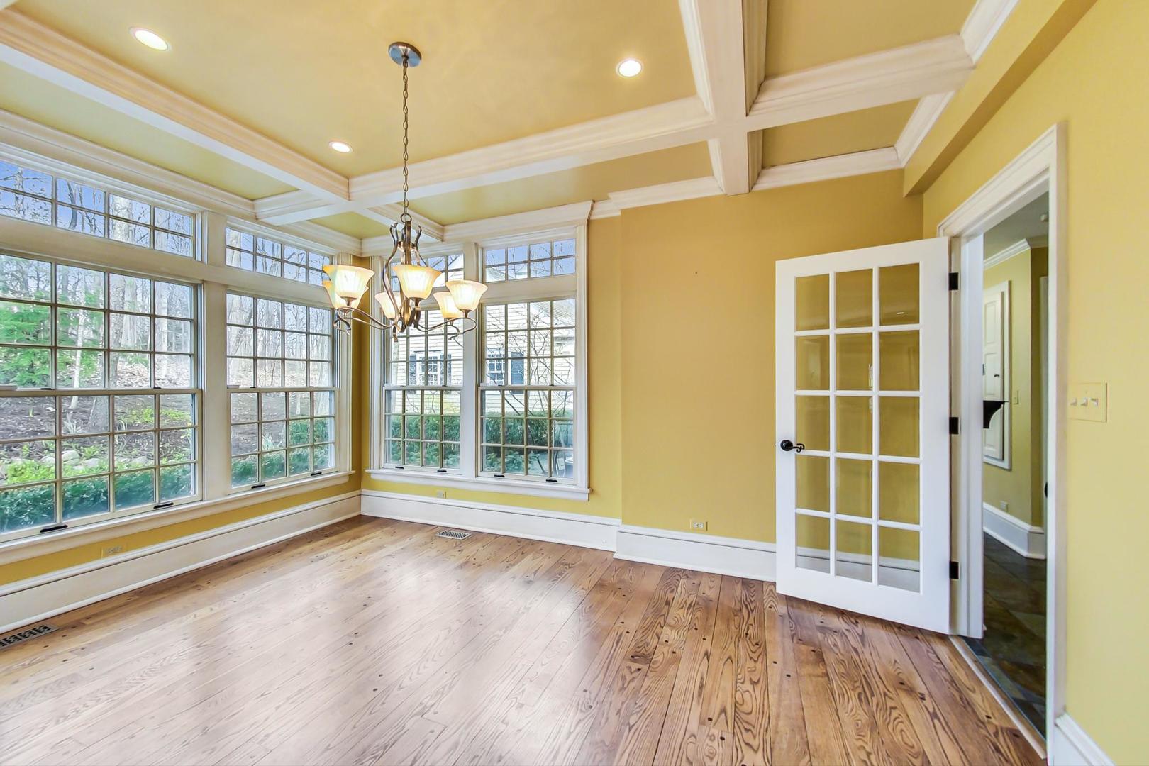 150 Firth Road Inverness, IL 60067 - Photo 24 of 83 a view of room with window and hardwood floor