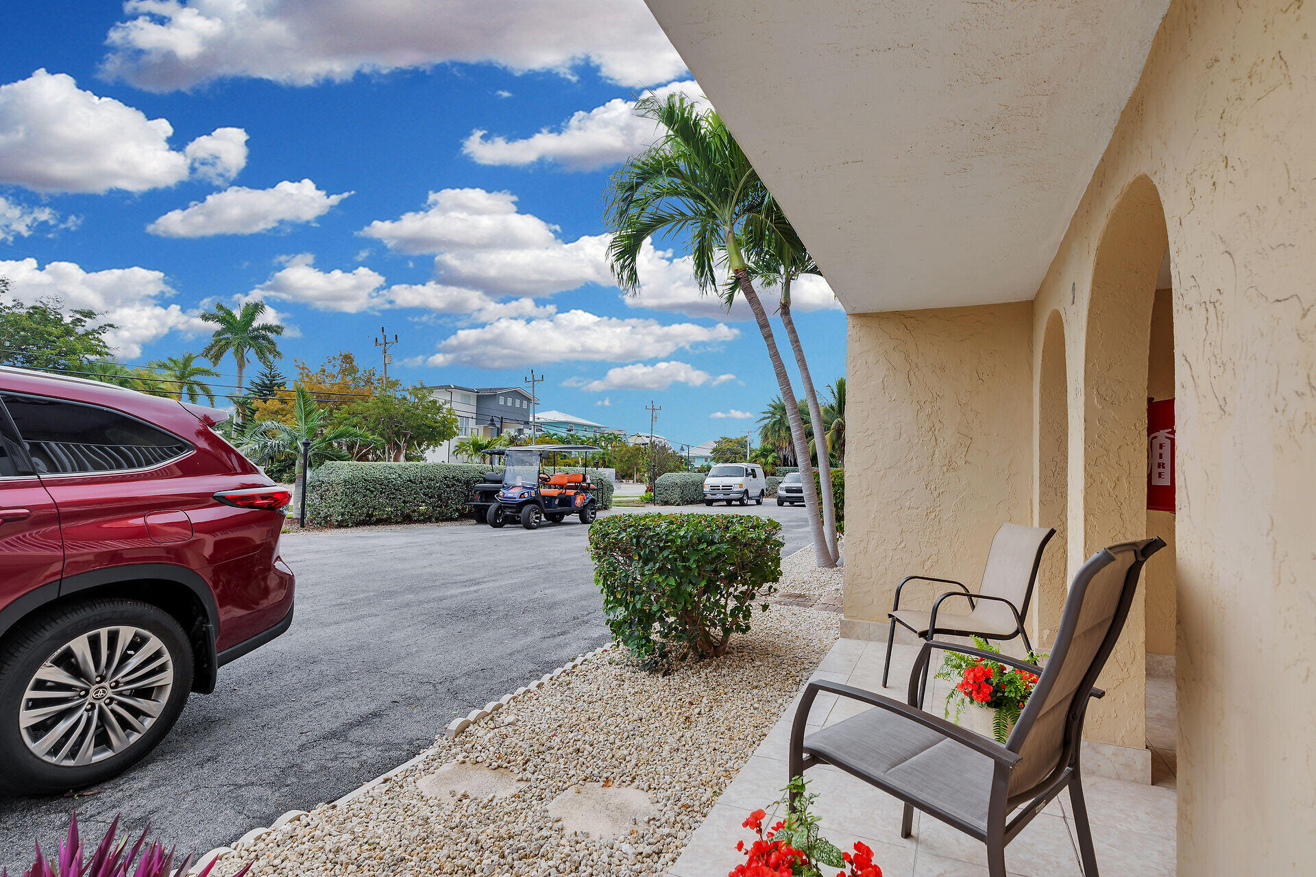 423 Sombrero Beach Road, Unit 9 Marathon, FL 33050 - Photo 33 of 42 Front Patio