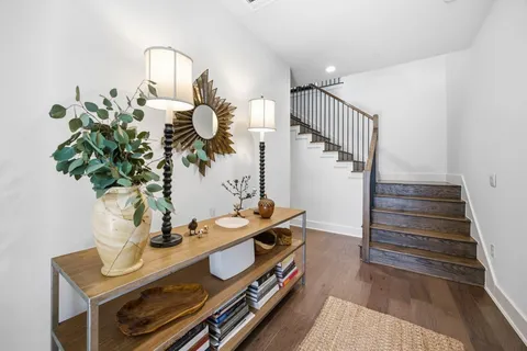 a view of entryway and hall