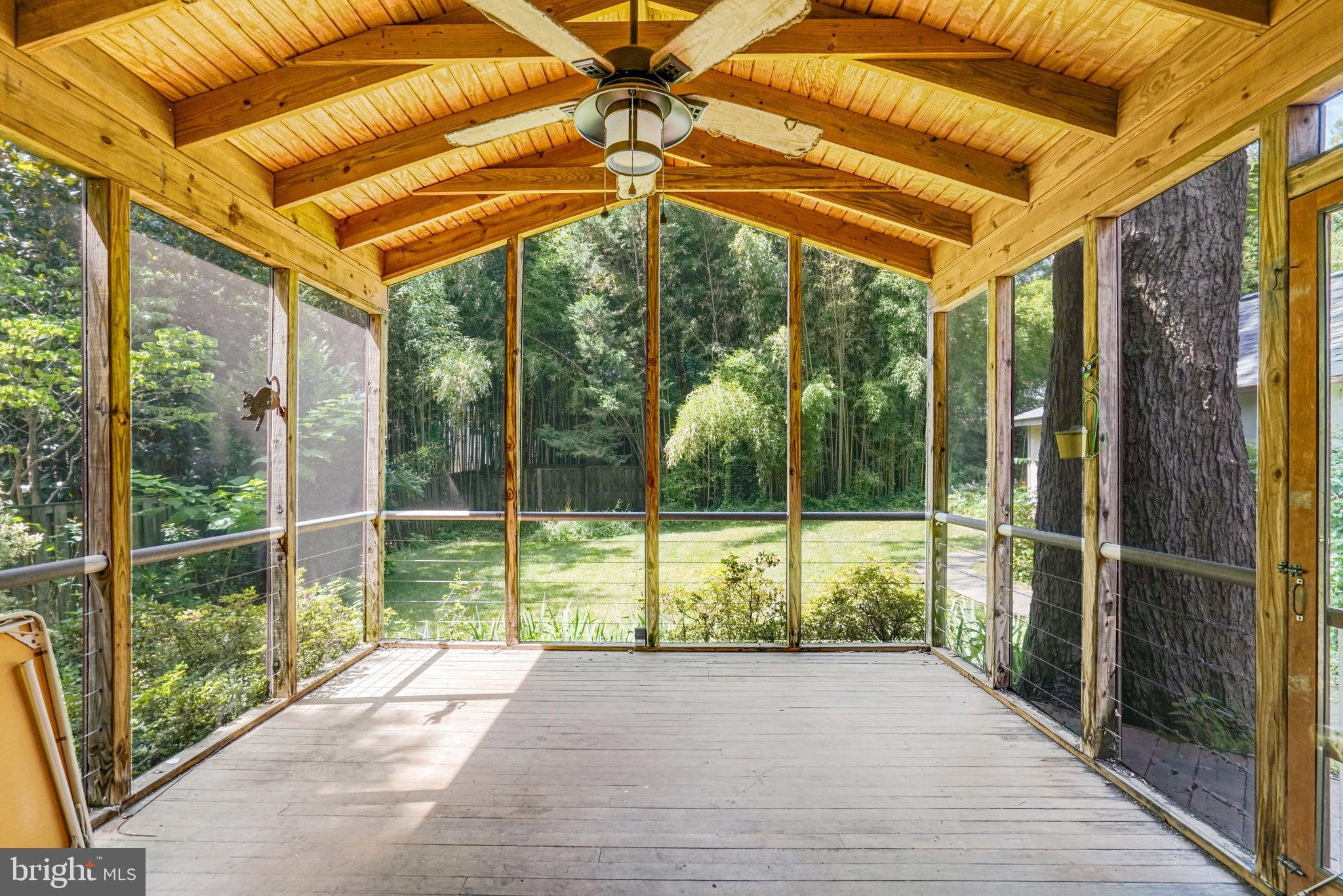 7125 Gordons Road Falls Church, VA 22043 - Photo 16 of 41 Screened porch