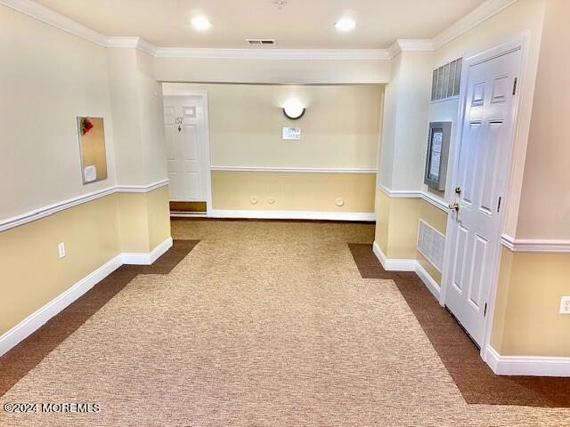 185 Liddle Avenue Edison, NJ 08837 - Photo 3 of 19 a view of a hallway with wooden floor and staircase