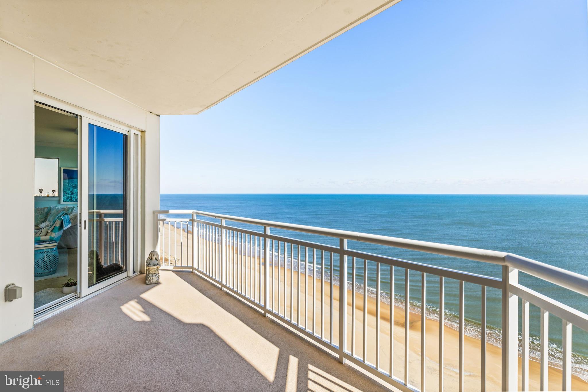2 48th Street, Unit 1612 Ocean City, MD 21842 - Photo 25 of 90 a view of balcony with couch