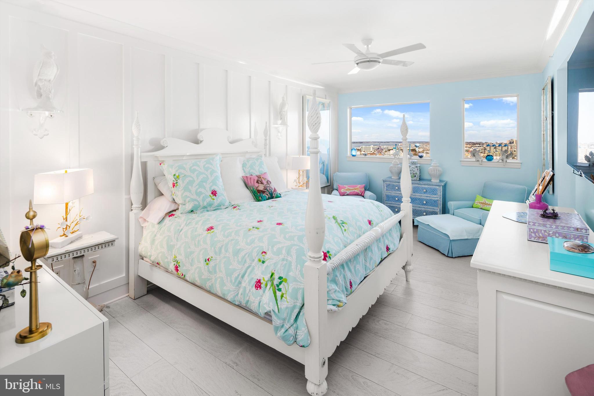 2 48th Street, Unit 1612 Ocean City, MD 21842 - Photo 48 of 90 a bedroom with bed and a table