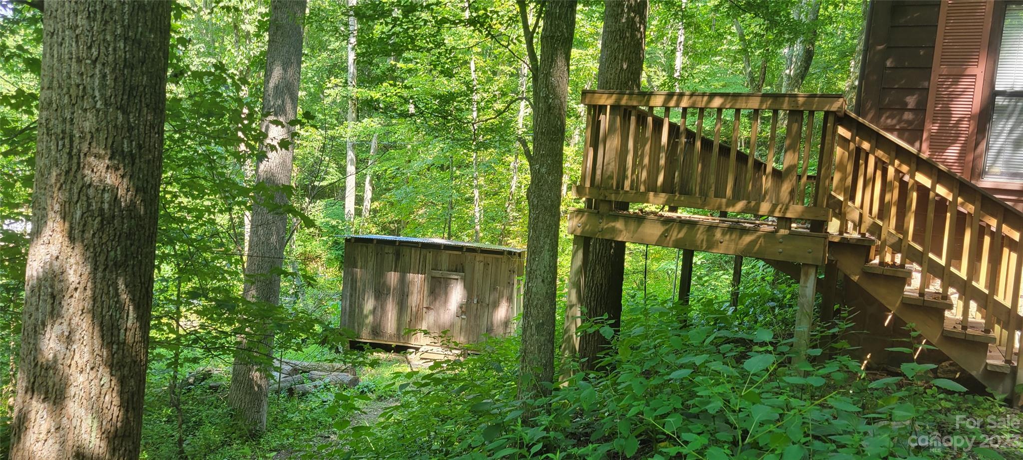 53 Eddie Cody Road Marshall, NC 28753 - Photo 5 of 10 front view of a house with a tree