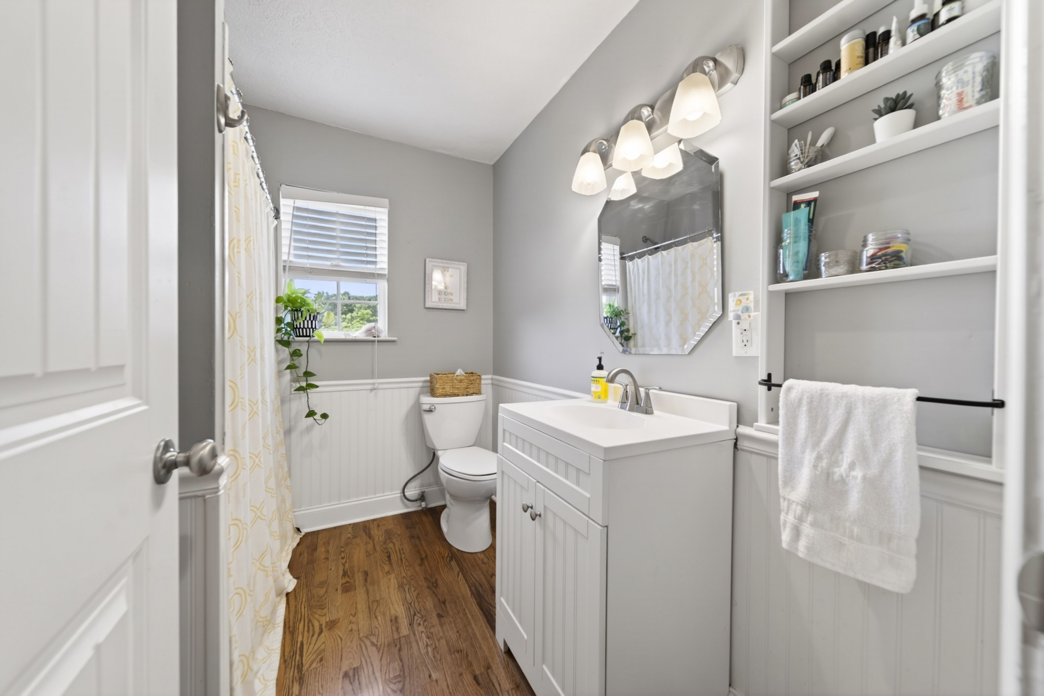 8023 Bethlehem Road Springfield, TN 37172 - Photo 46 of 55 a view of a room with a window and wooden floor