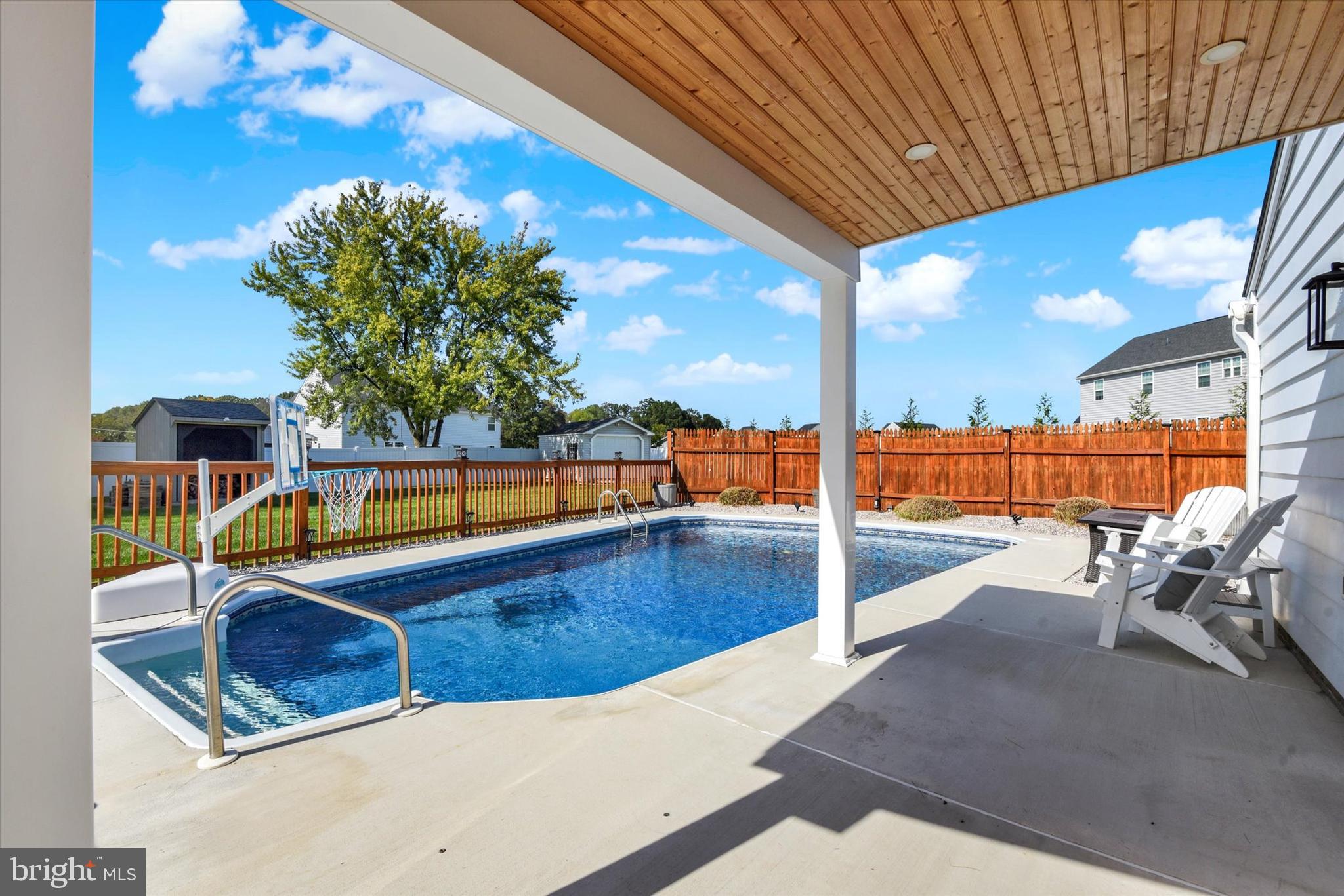 2116 Paddock Lane Finksburg, MD 21048 - Photo 25 of 35 a view of a swimming pool with a lounge chairs