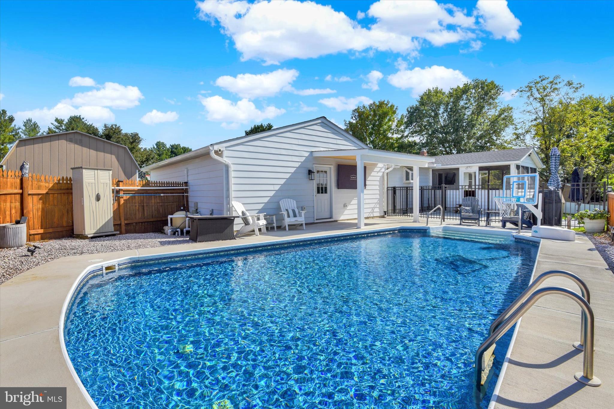 2116 Paddock Lane Finksburg, MD 21048 - Photo 26 of 35 a view of a house with pool and chairs
