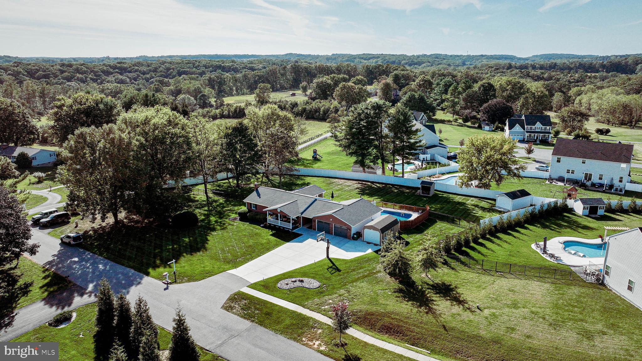 2116 Paddock Lane Finksburg, MD 21048 - Photo 30 of 35 an aerial view of residential houses with outdoor space