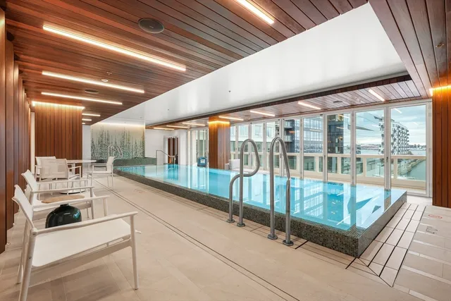 a view of a porch with furniture