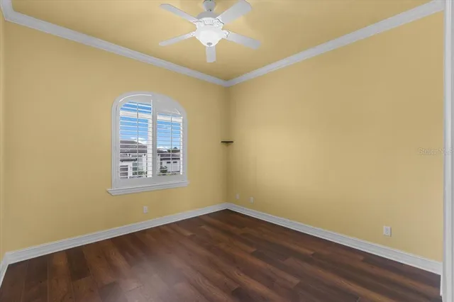 wooden floor in an empty room