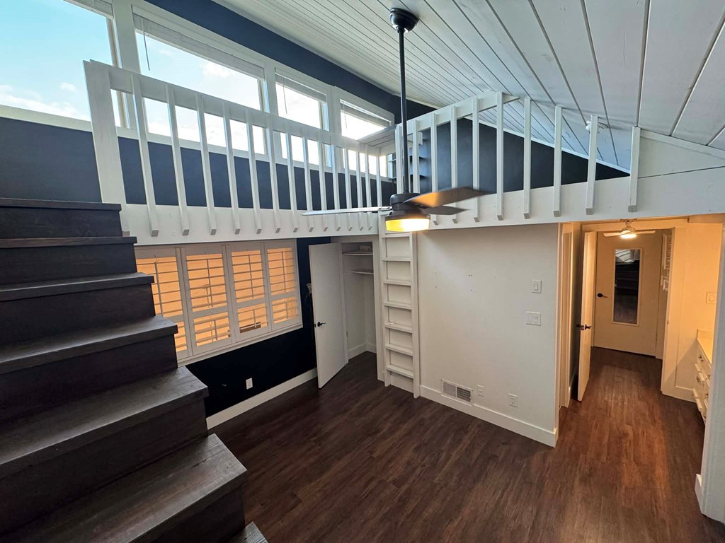 500 Marina Road Murphy, NC 28906 - Photo 41 of 57 a view of an empty room with a window and wooden floor