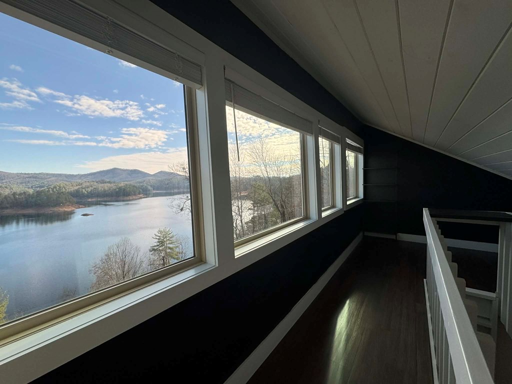 500 Marina Road Murphy, NC 28906 - Photo 47 of 57 a view of a balcony with wooden floor and outdoor space