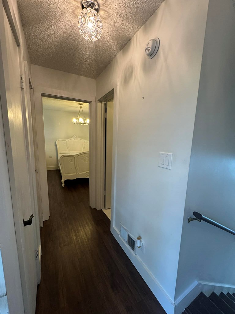 500 Marina Road Murphy, NC 28906 - Photo 52 of 57 a view of a hallway with wooden floor and staircase