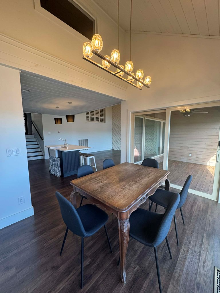 500 Marina Road Murphy, NC 28906 - Photo 6 of 57 a view of a dining room with furniture and wooden floor