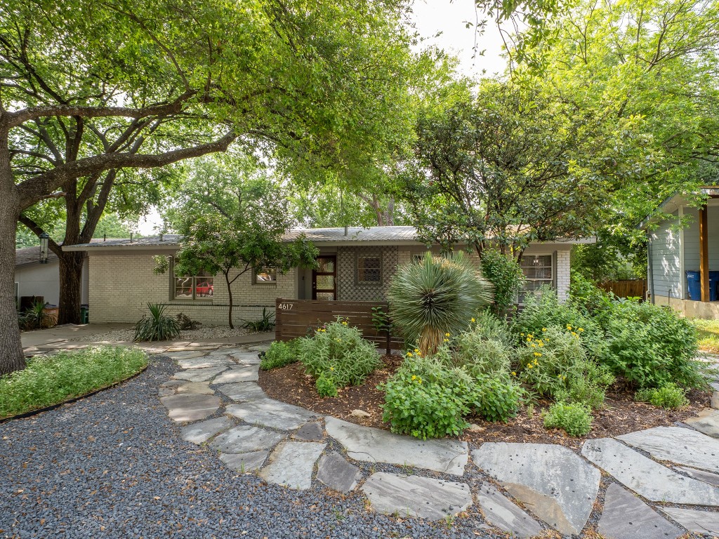 4617 Finley Drive Austin, TX 78731 - Photo 2 of 36 View of front facade with brick siding