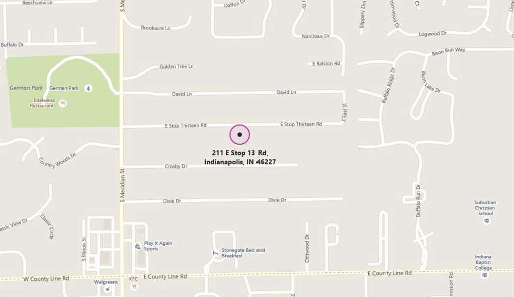211 East Stop 13 Road Indianapolis, IN 46227 - Photo 2 of 2 Gallery Image 2